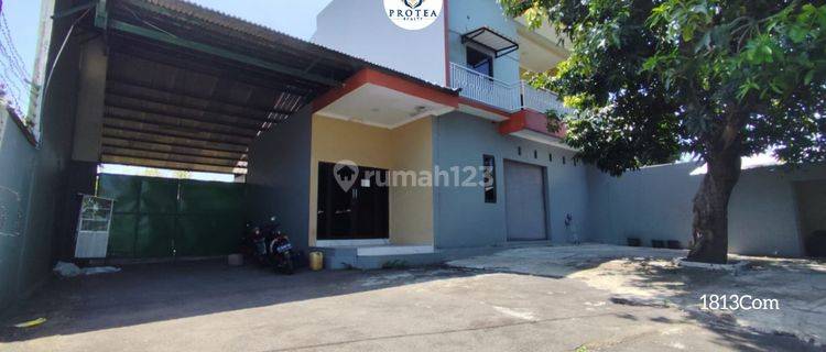 Gudang Baru Renov Tanah 1000m2 Akses Container Di Exit Toll Ciperna  1
