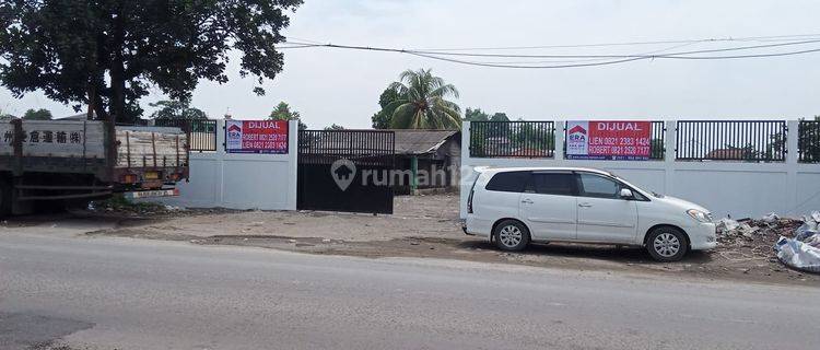 Tanah di Jalan Raya Narogong Km.26.5 Cileungsi Bogor 2175 m² SHM 1