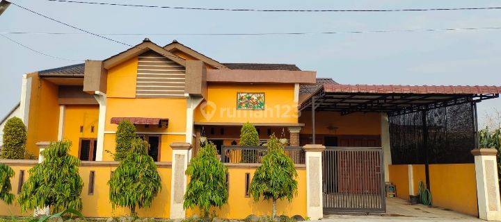 Rumah Luas Lebar Nyaman Asri dan Sejuk daerah Sei Mencirim dekat ke Pinang Baris 1