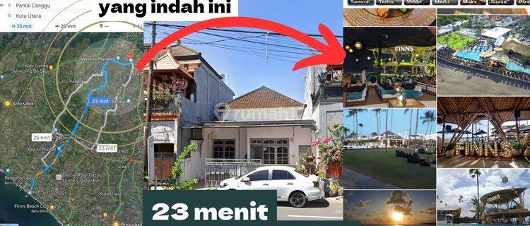 Rumah Area Strategis dekat Canggu Kuta Utara Bali 1