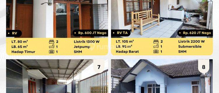 Jual Beberapa Unit Rumah Taman Cibaduyut Indah  1