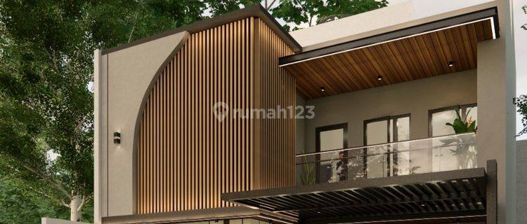 Rumah Baru 2 Lantai Depan Taman di Metland 1