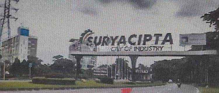 Gudang di Kawasan Industri Surya C 1