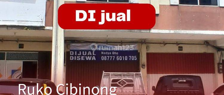 Ruko Cibinong City Center Depan Mal 3 Lt Rp 1,45 M Siap Pakai 1