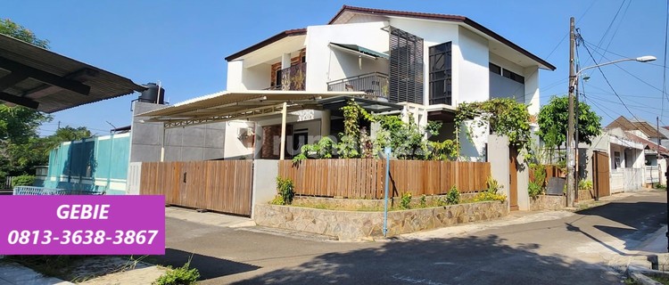 Rumah Hook 2 Lantai Dijual Cepat di Pondok Ranji Dekat Stasiun TA15093 1