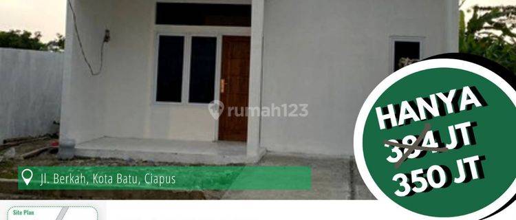 Rumah Dijual di Ciomas,siap Huni View Gunung Salak Bogor 1