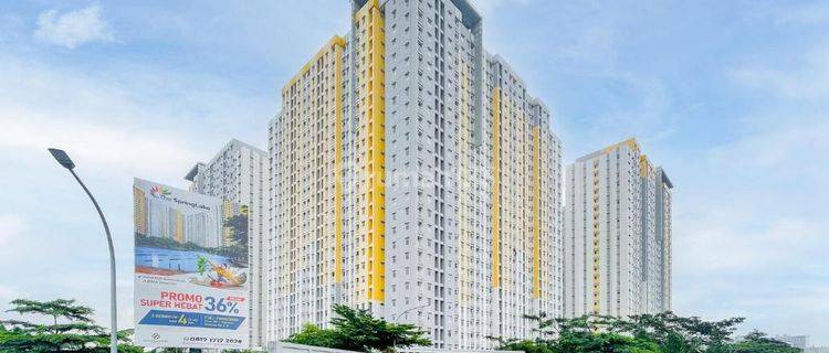 Apartemen Springlake Summarecon Bekasi Tipe Studio View Pool Bisa Cash kpr 1