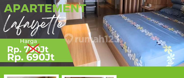 Dijual Apartemen Lafayette Lantai 8  1