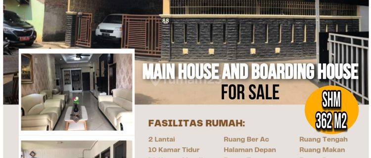 Dijual Rumah Luas 362M Ada Kosan 7 Pintu Dekat Kampus Binus Alsut 1