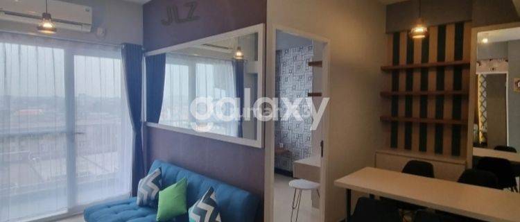 KEREN APARTEMEN 2BR FF UKURAN 56 M DI LANTAI RENDAH DI PUNCAK DHARMAHUSADA 1