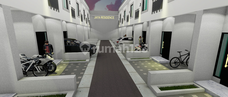 Rumah Dua Lantai Bagus Model Terkini Modern Minimalis Di Makasar Halim Jakarta Timur 1