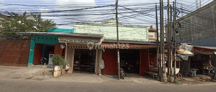 Ruko di jalan utama ramai di Kaliabang Tengah, Medan Satria Bekasi 1