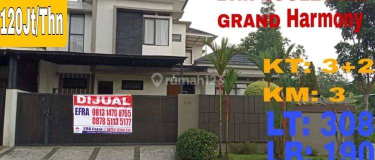 Rumah sejuk dan mewah di BNR ada kolam renang  1