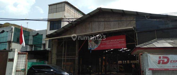 Gudang tepi jl.raya +ruko 4lantai lift 1