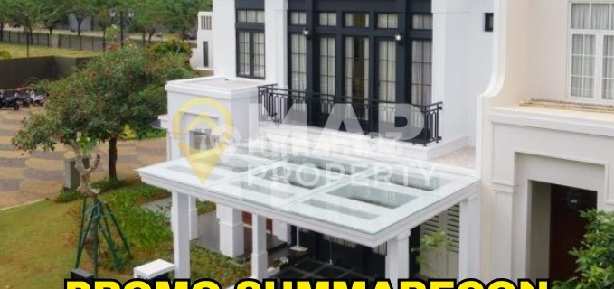 European Classic Design Makassar House Ready to Occupy in Summarecon 1