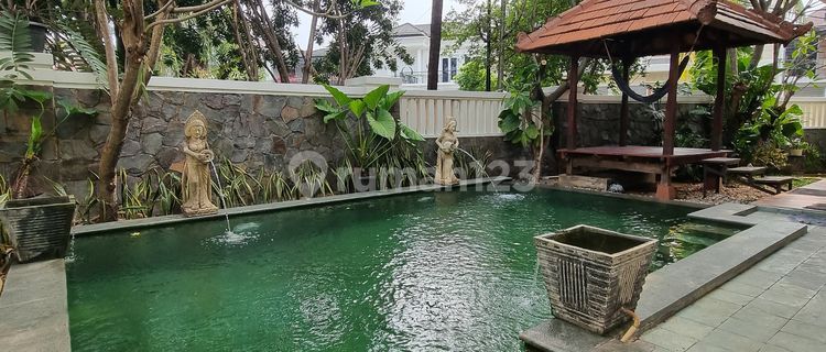 Rumah Nuansa Bali Di Pondok Indah 6 Kamar Private Pool And Garden 1