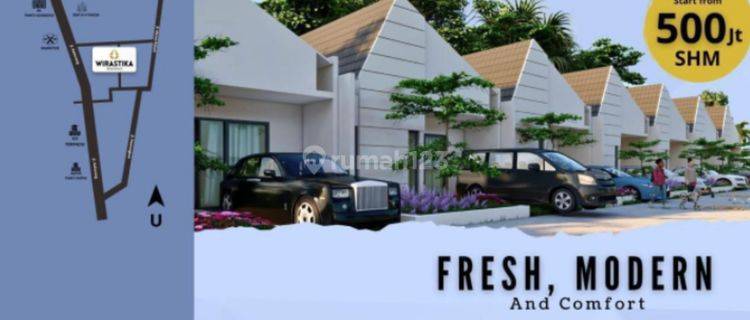 Dijual rumah baru fresh modern ngemplak 1