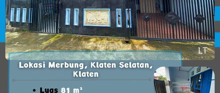 Rumah 81m Merbung Klaten Selatan 285 Juta  1