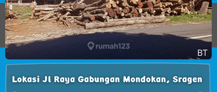 Rumah Jawa Pinggir Jalan Raya Gabungan Sragen  1