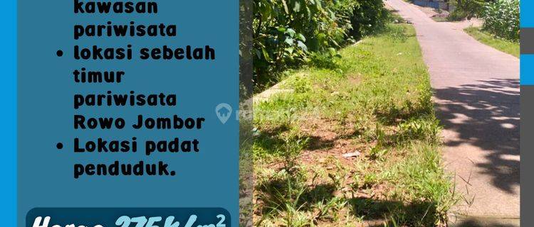 Tanah Pinggir Jalan Kawasan Wisata Klaten  1