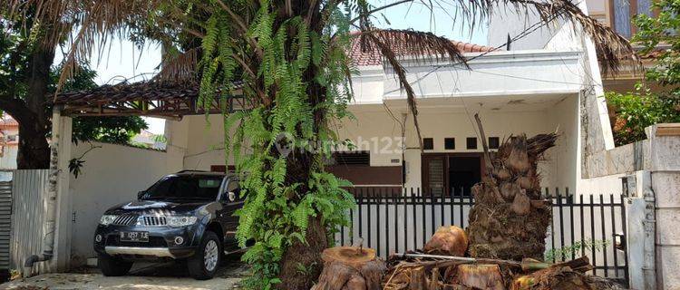 Rumah dalam kompleks dijual hitung tanah di Cempaka Putih Jak Pus 1