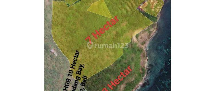  Dijual Harga Miring Tanah Los Tebing Pantai Pasir Putih - LSKHE 1