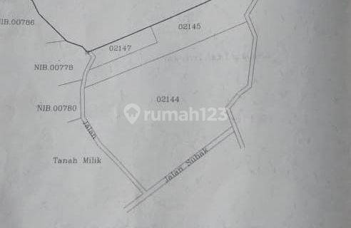 R07023 CHEAP BUC LAND IN DKT JATILUWIH PENEBEL TABANAN 50 M FROM JL UTAMA 1