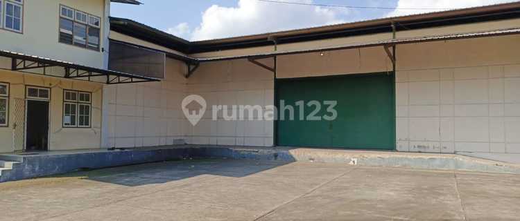 Dijual Gudang + Kantor 2 Lantai Siap Pakai Pinggir Jalan Raya Daerah Banyumas, Purwokerto 1