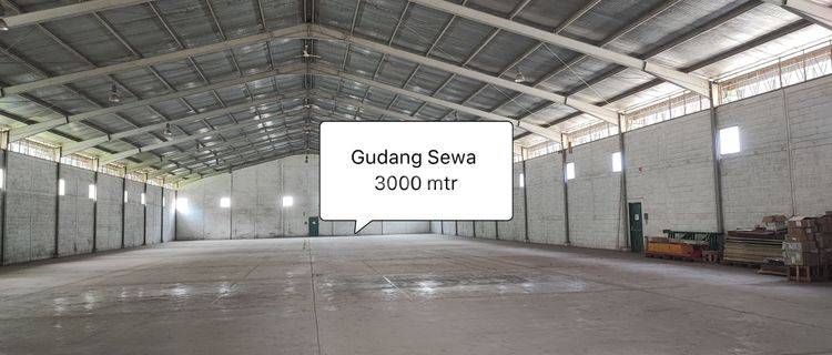 Gudang Sewa Plus Loading Dock Dan Kantor 3000 MTR Makassar Siap Pakai  1