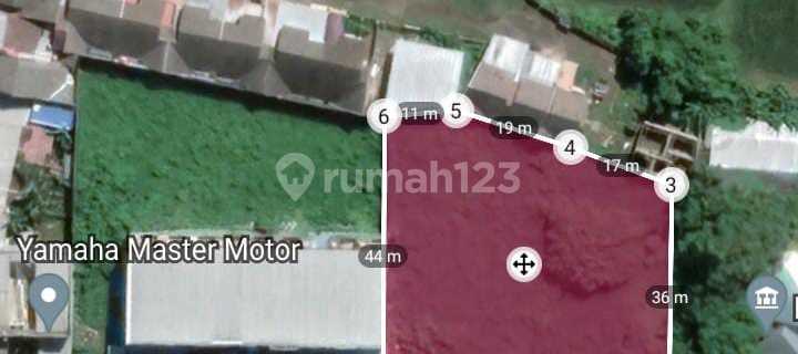 Tanah poros Barombong 45x45 mtr cocok ruko  1