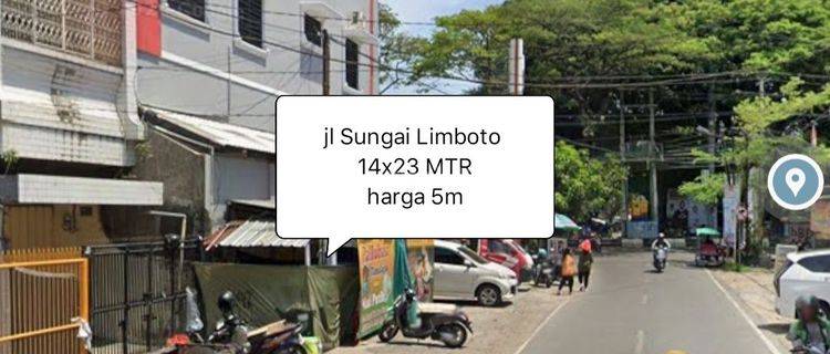 Jl sungai Limboto 14x23 MTR Poros Jalan Dekat Veteran Latimojong  1