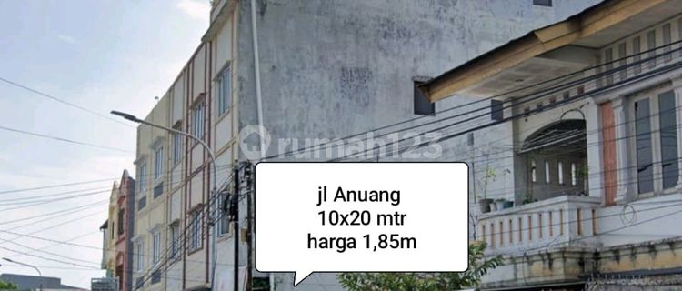 Rumah Jl Anuang Dekat Veteran Ratulangi 10x20 Mtr 1