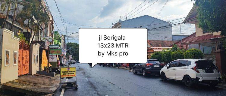 Rumah Jl Serigala Makassar 12x23 Mtr Dekat Ratulangi Veteran Tupai  1