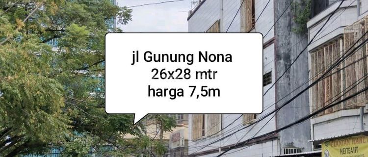 Jl Gunung Nona Makassar 26X28 Mtr Dekat Latimojong Veteran G Merapi 1