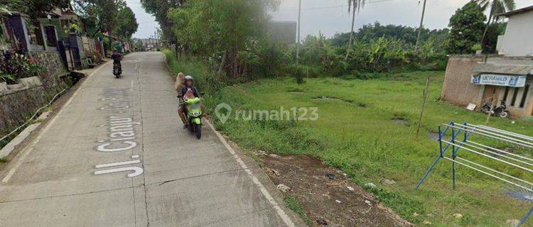 Tanah Pinggir Jalan Angkot Cikancana Gekbrong Gunung Padang Cianjur 1