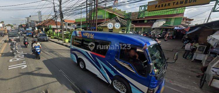 Tanah Dekat Pasar Tambun Disewakan Tahunan Akses Langsung Ke Jalan Raya 1