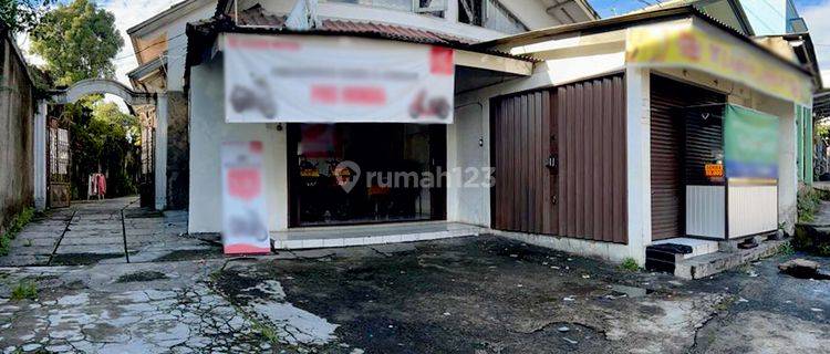 Tanah Luas + Rumah + 2 Kios Lokasi Strategis Cocok Untuk Usaha 1