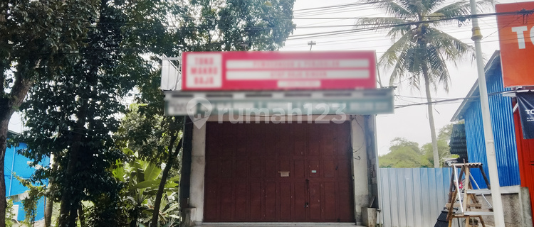 2-Story Shophouse, Good and Suitable for Business on Jl. Raya Cibeber 1