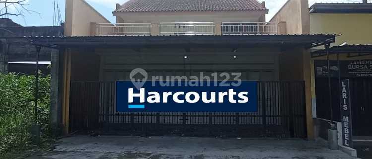 Ruko Bagus 1.5 Floors with Shops for Rent on Jalan Raya Gawok Waru Baki Solo 1
