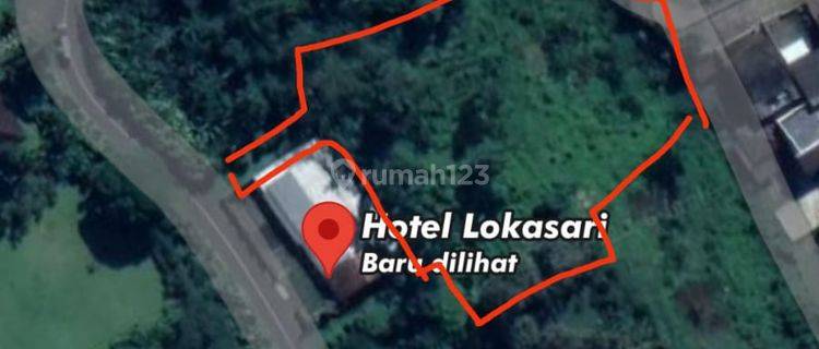 Tanah kosong ngantong kompleks wisata Baturaden Purwokerto 1