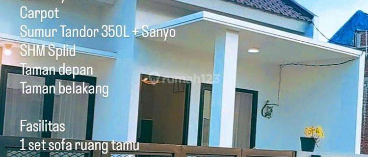 Rumah Baru Minimalis Full Furnished Siap Huni Di Bakalan Krajan Sukun MALANG

Spesifikasi : 

Luas Tanah : 66m²

Luas Bangunan : 50m²

Kamar Tidur : 2

Kamar Mandi : 1

PLN: 1300Watt

Air : Sumur Sanyo

SHM

Harga 400Juta Negotiable 1