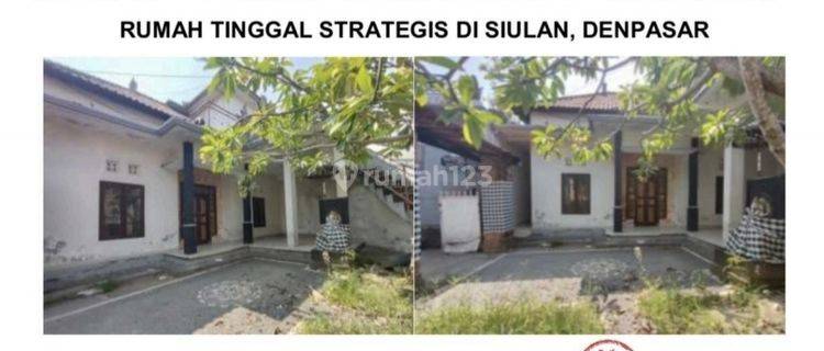 Rumah Murah Lokasi Strategis Di Jl. Siulan, Denpasar Bali Spesifikasi :luas Tanah : 138m²luas Bangunan : 137m²kamar Tidur : 4kamar Mandi : 3pln : 1300 Wattair : Sumur Bor Carport : 1hadap : Selatan Akses Jalan 3,5 Metershm Harga 925 Juta Nego 1