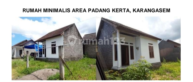 Rumah Murah Minimalis Semi Finishing Di Area Padang Kerta - Karangasem  1