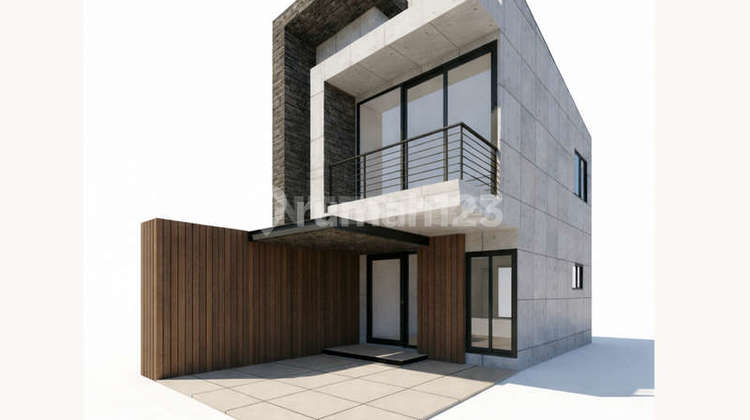 Rumah 2 Lantai Dijual Puri Indah Hadap Barat - LT 82,5M2 1