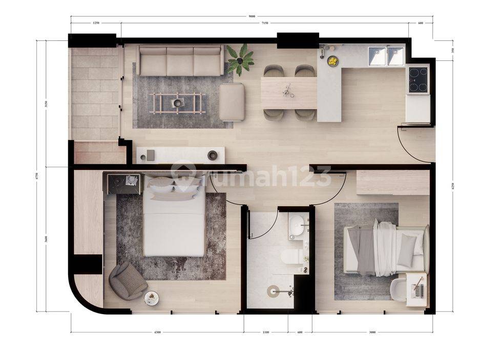 Two Bedroom