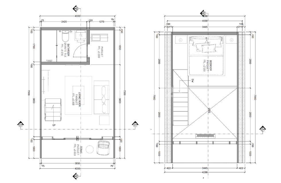 Wooden Villa (Mezanine)