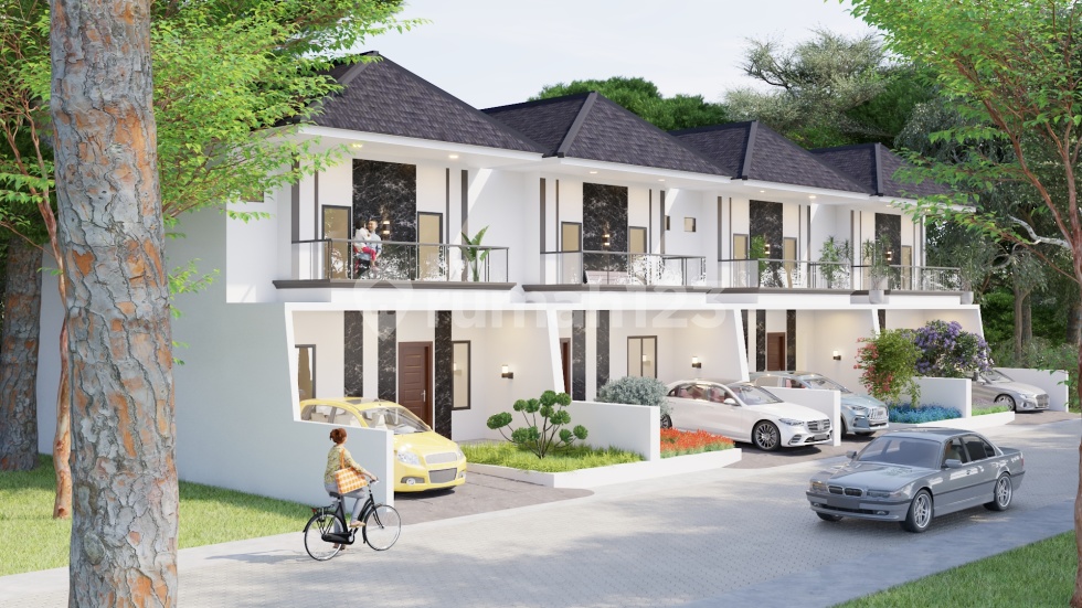Rumah 2 Lantai Modern Marocco