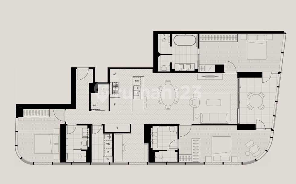 3 Bedroom