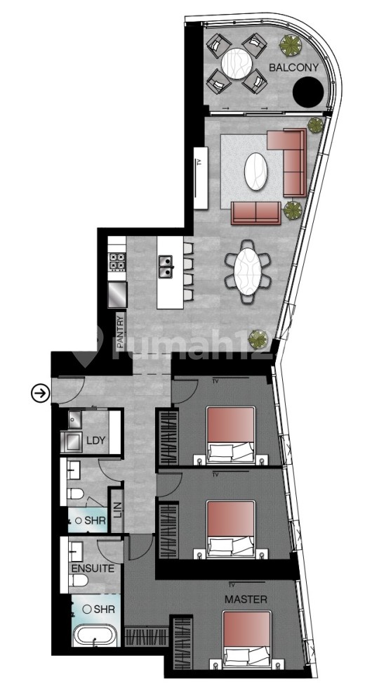 3 Bedroom