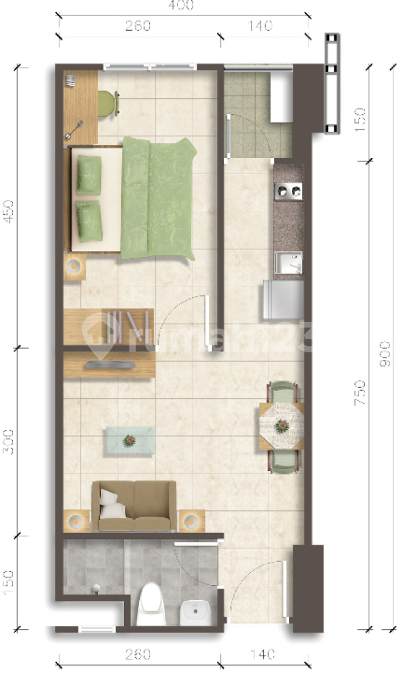 1 Bedroom
